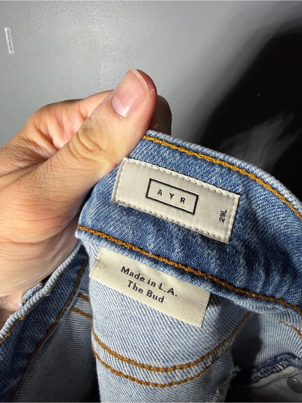 AYR The Bud Jean in Yada Yada Size 29L - Picture 7 of 7